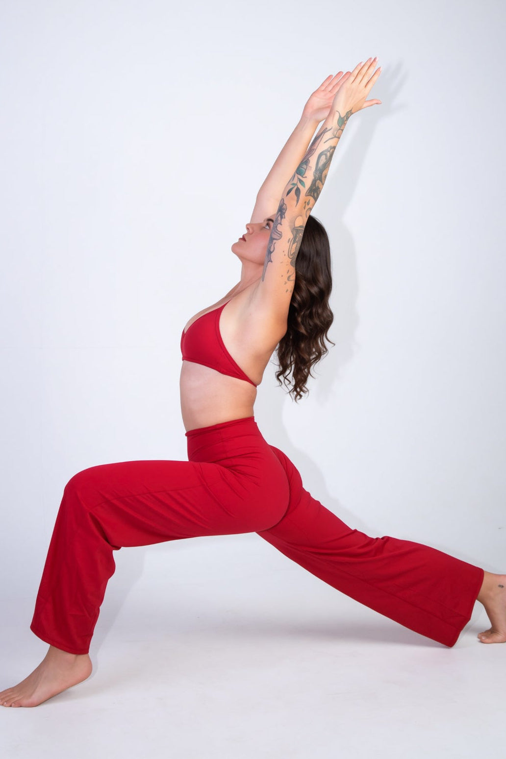 Candy Apple Red Minimal Sports Bra – Lux