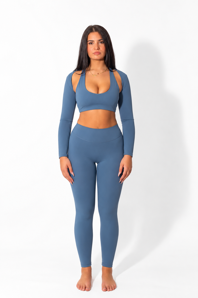 Wild Wind Blue Everyday Gym Leggings – Soft Core 2.0