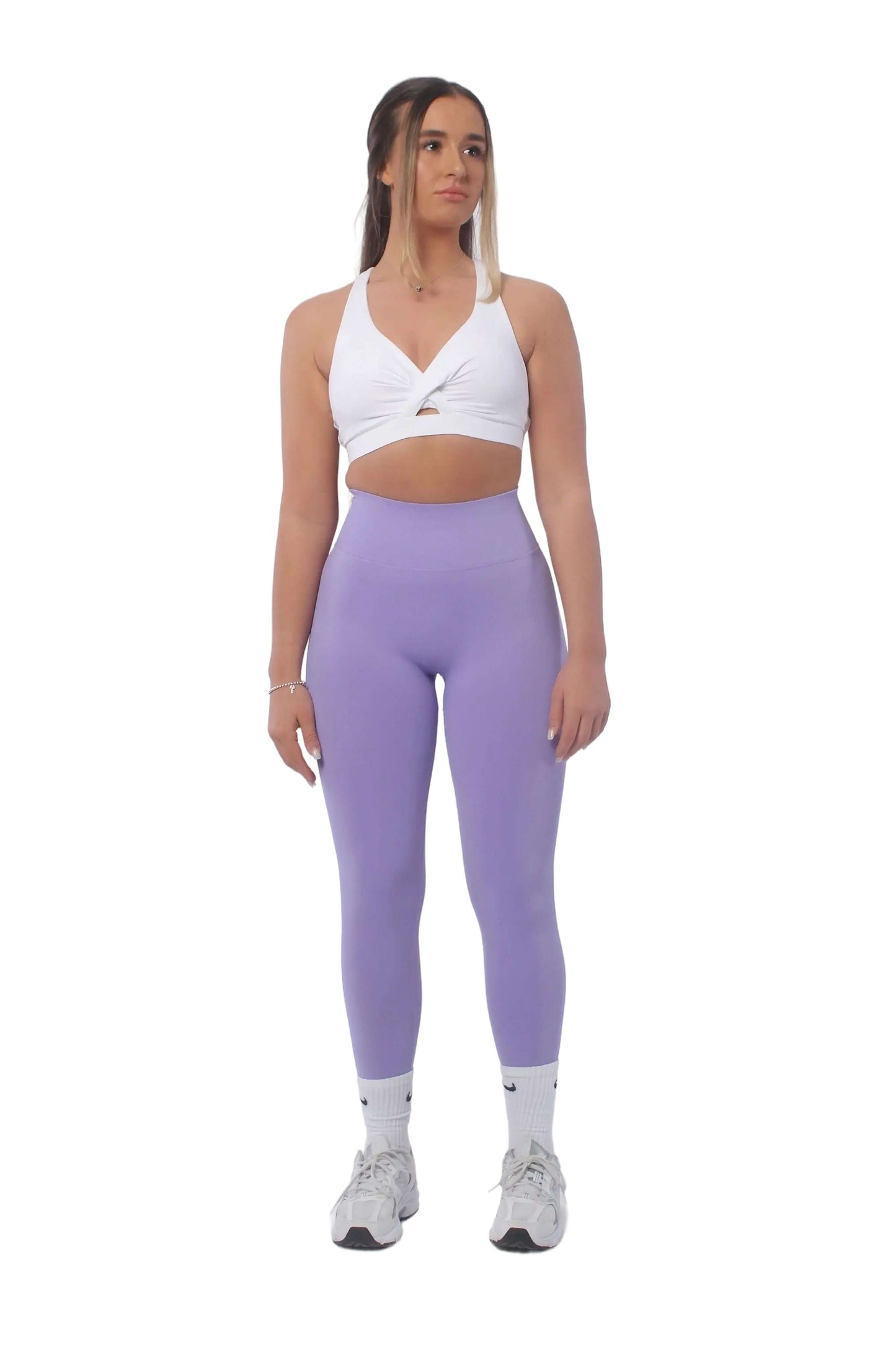 The Nakd Scrunch Collection - Scrunch Bum Gym Leggings feature a high-waisted, waist-contouring design with a stylish scrunch bum detail, ideal for workouts.