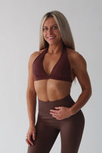 Brown Scrunch Bum Leggings – Ilume - Elena Apparel