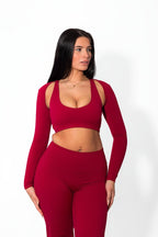 Elena Apparel Soft Core 2.0 Red Activewear