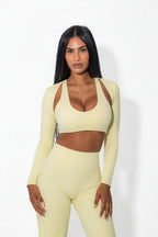 Elena Apparel Soft Core 2.0 Seamless Racerback Sports Bra