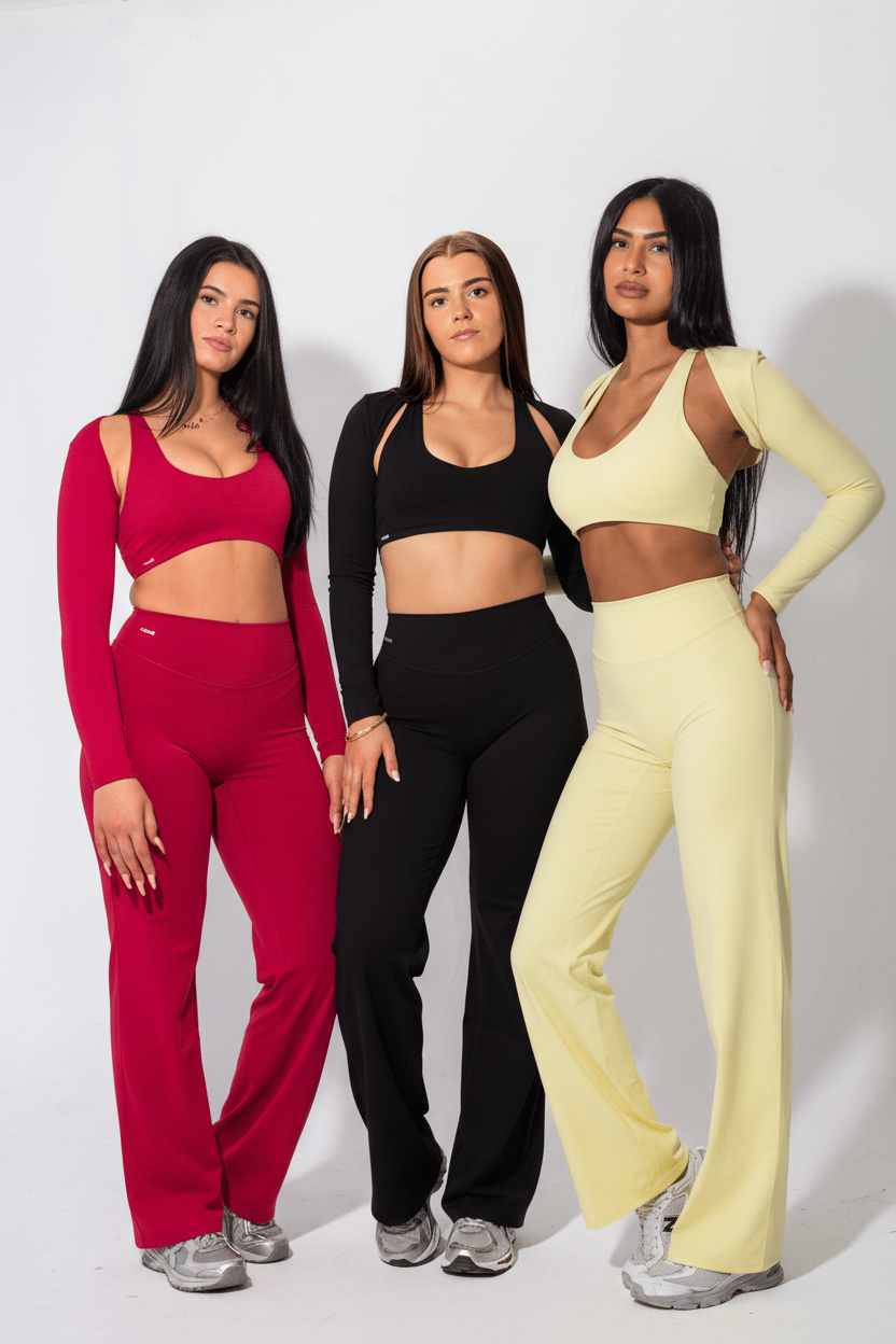 Elena Apparel Soft Core 2.0 Straight Leg Gym Leggings