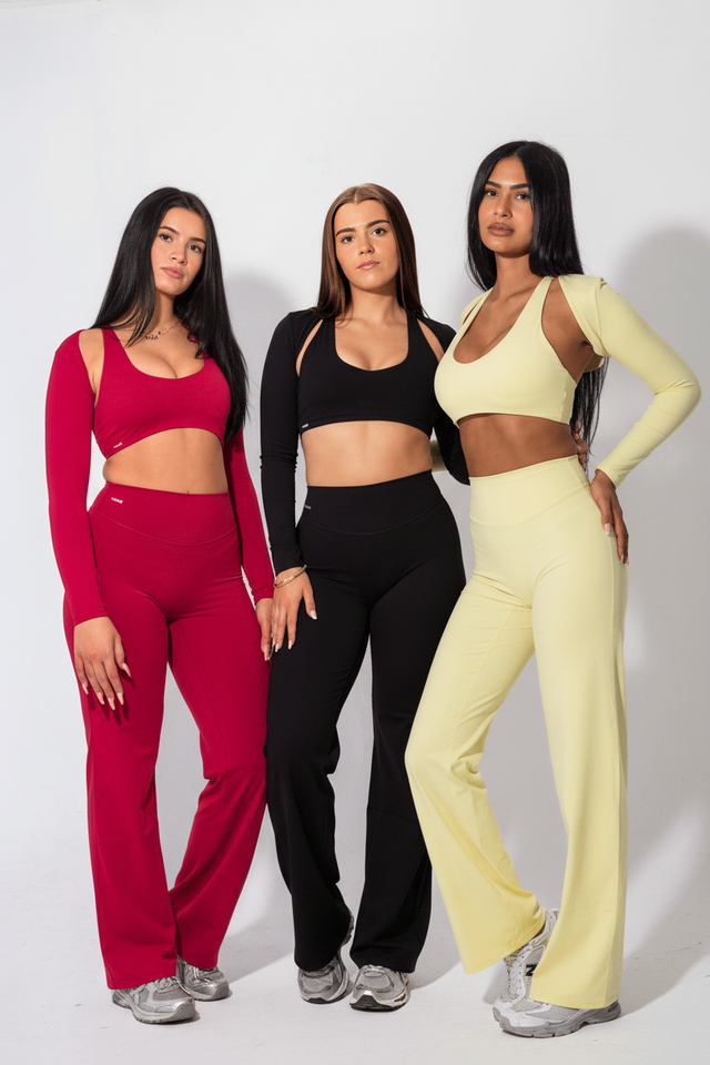 Elena Apparel Soft Core 2.0 Straight Leg Gym Leggings