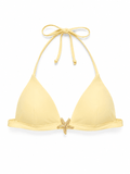 Elena Apparel Solara Lemon Push-Up Bikini Top