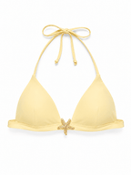 Elena Apparel Solara Lemon Push-Up Bikini Top