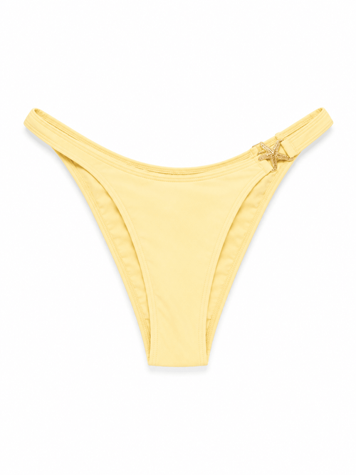 Elena Apparel Solara Lemon Scrunch Bum Bikini Bottoms