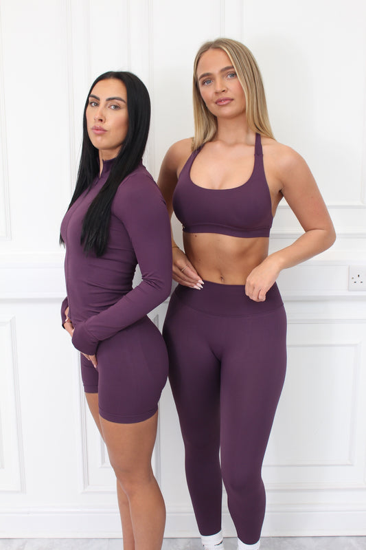 The Empower Edge Collection - Scrunch Bum Gym Leggings feature a flattering scrunch design, high-waisted fit, and durable fabric for stylish, comfortable workouts.