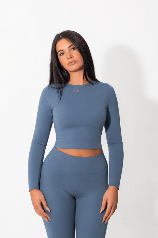 The Elena Soft Core Collection - The Long Sleeved Everyday Gym T-Shirt - Elena Apparel