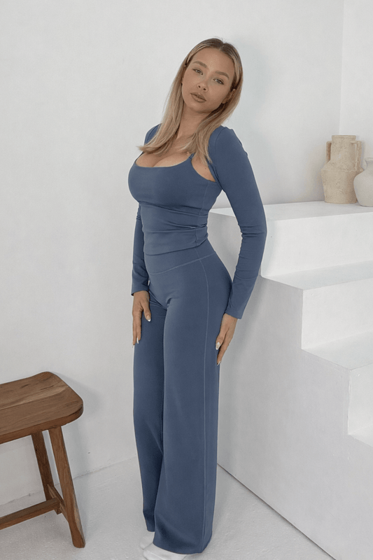 The Elena Soft Core Collection - The Straight Leg Gym Leggings - Elena Apparel